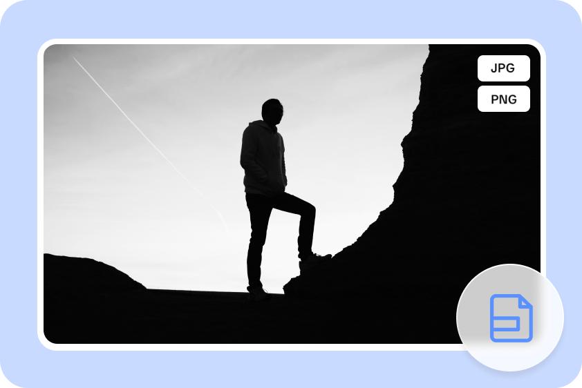 Multiple formats supported