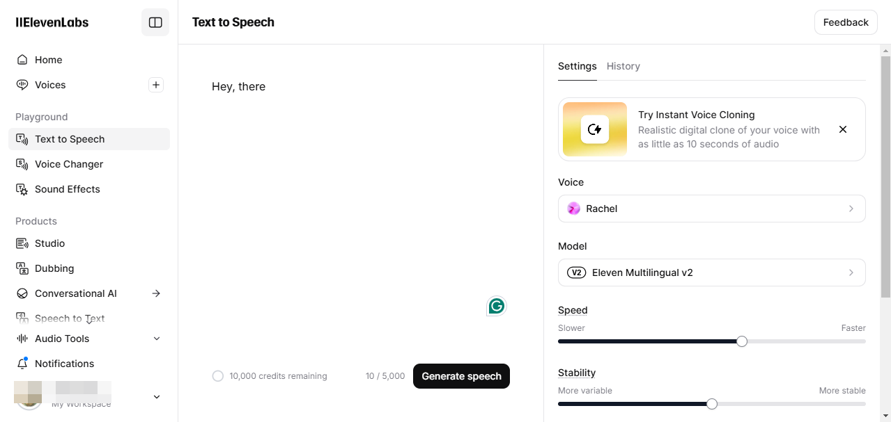 ElevenLabs meme voice generator