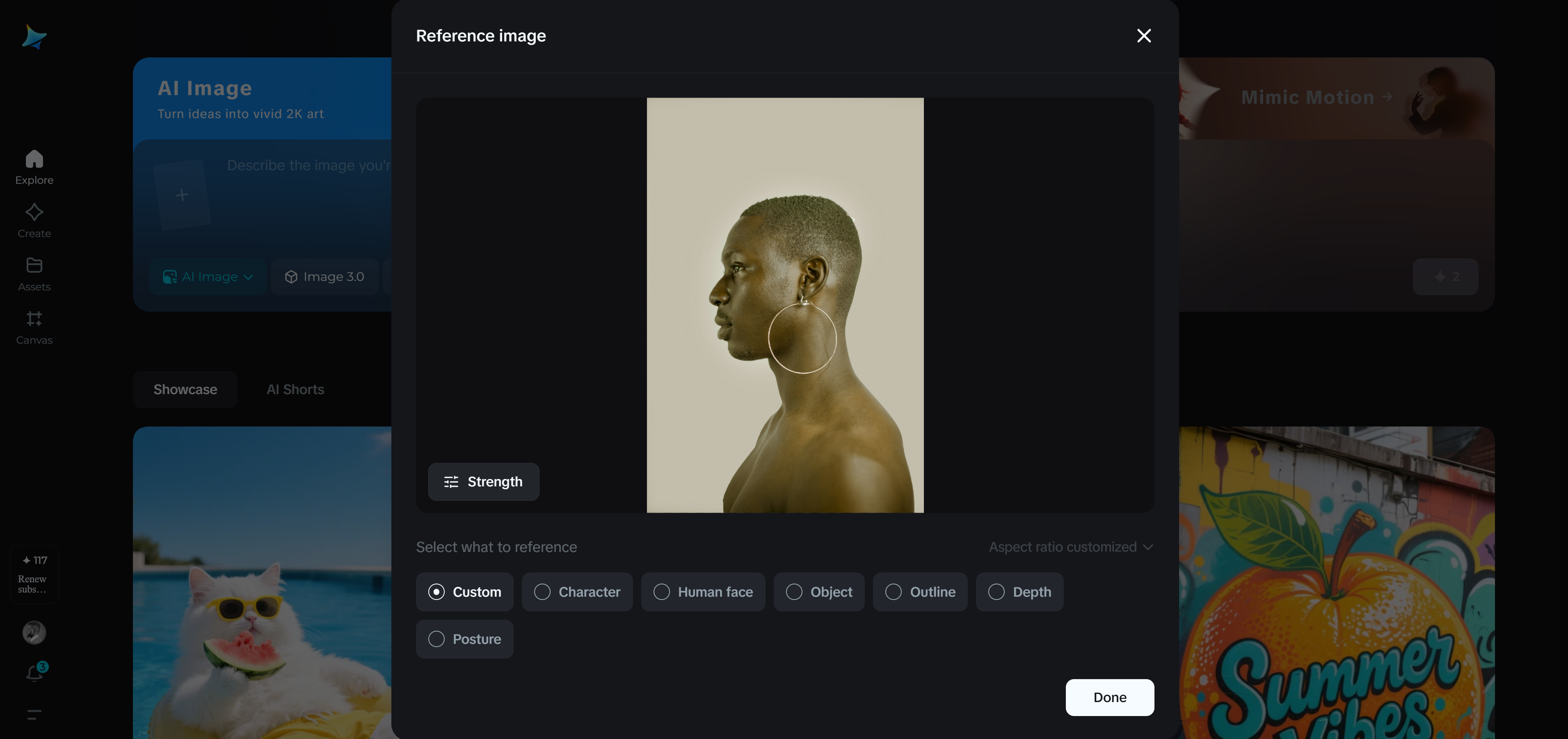 Turn photo into painting free with Dreamina