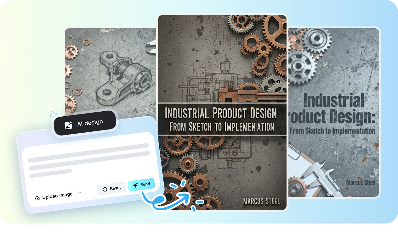 Create a stunning cover with ease using CapCut's ebook cover creator 