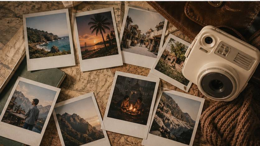Gemini Polaroid AI Prompt Beispiel 4