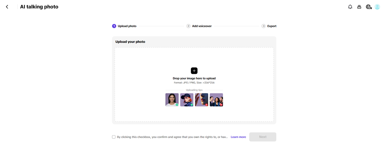 AI talking photos