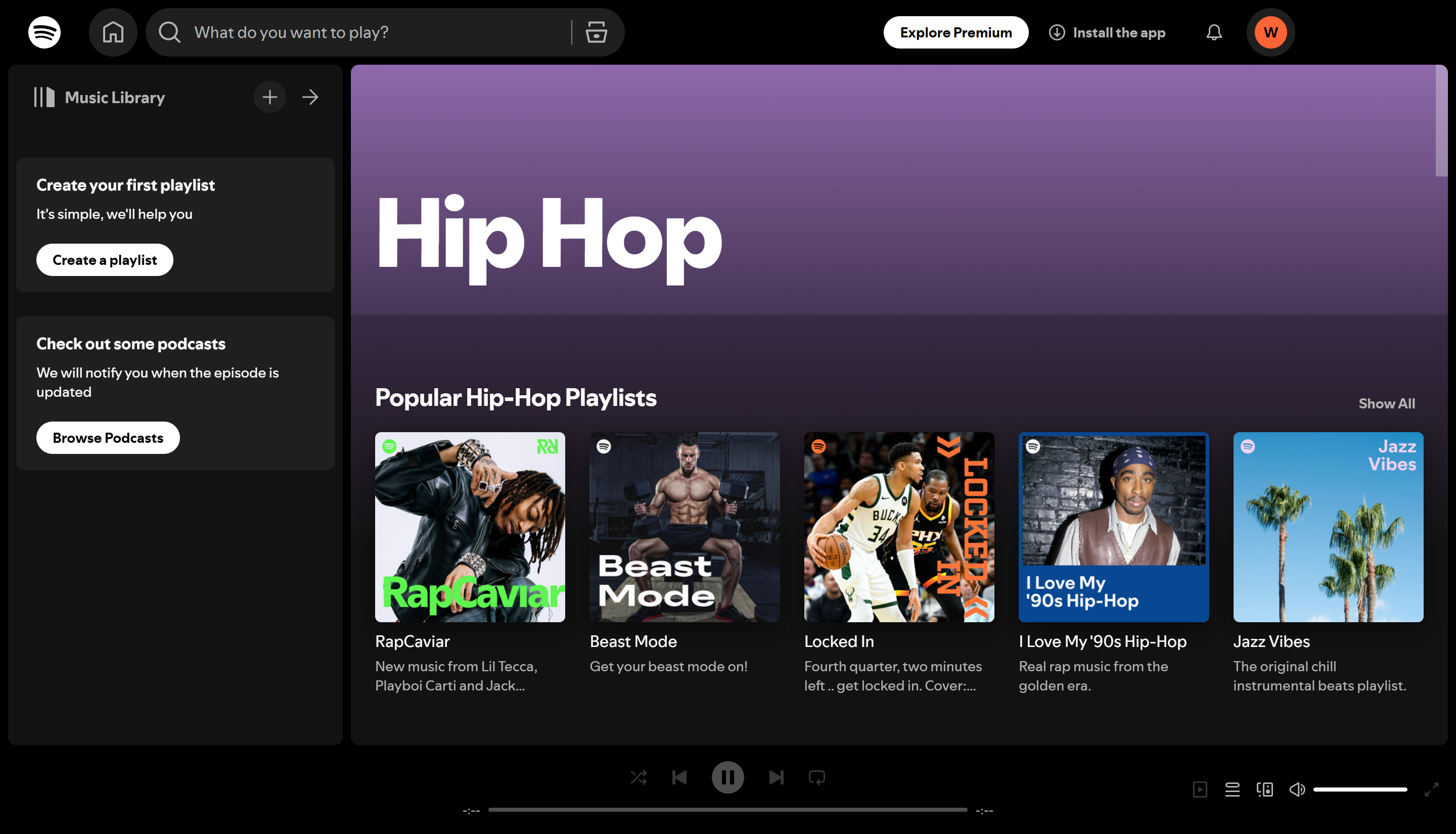 5 найбільш слуханих жанрів на Spotify: Хіп-хоп / Реп