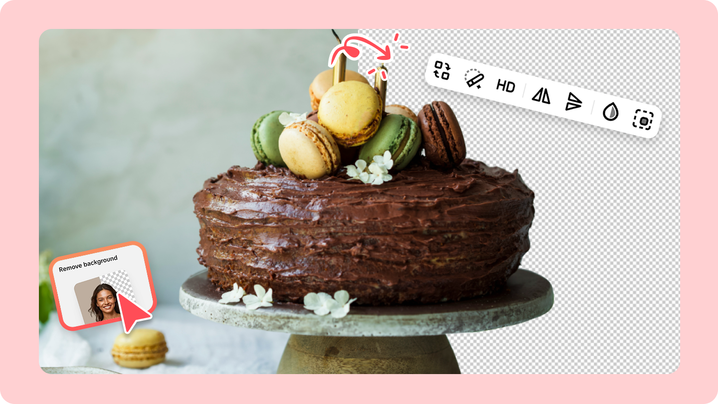 delete background from image