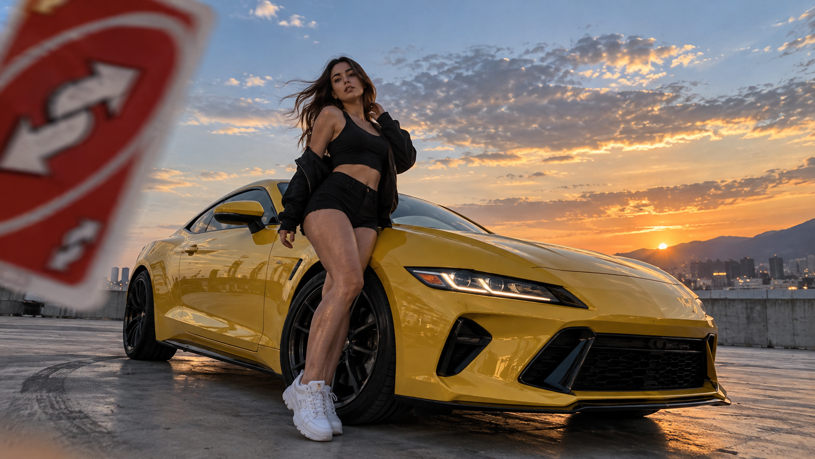 Cinematic Car Reveal example