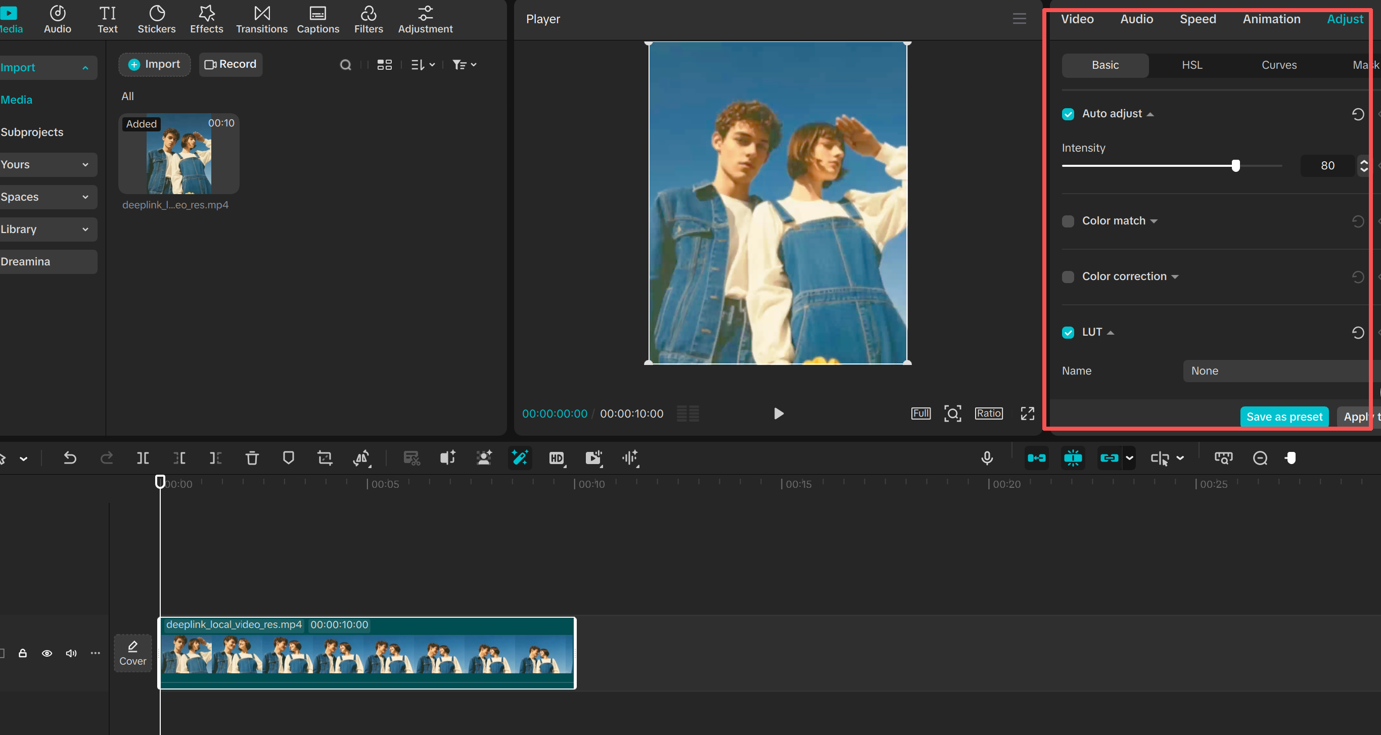 Automatically edit and adjust parameters on the computer