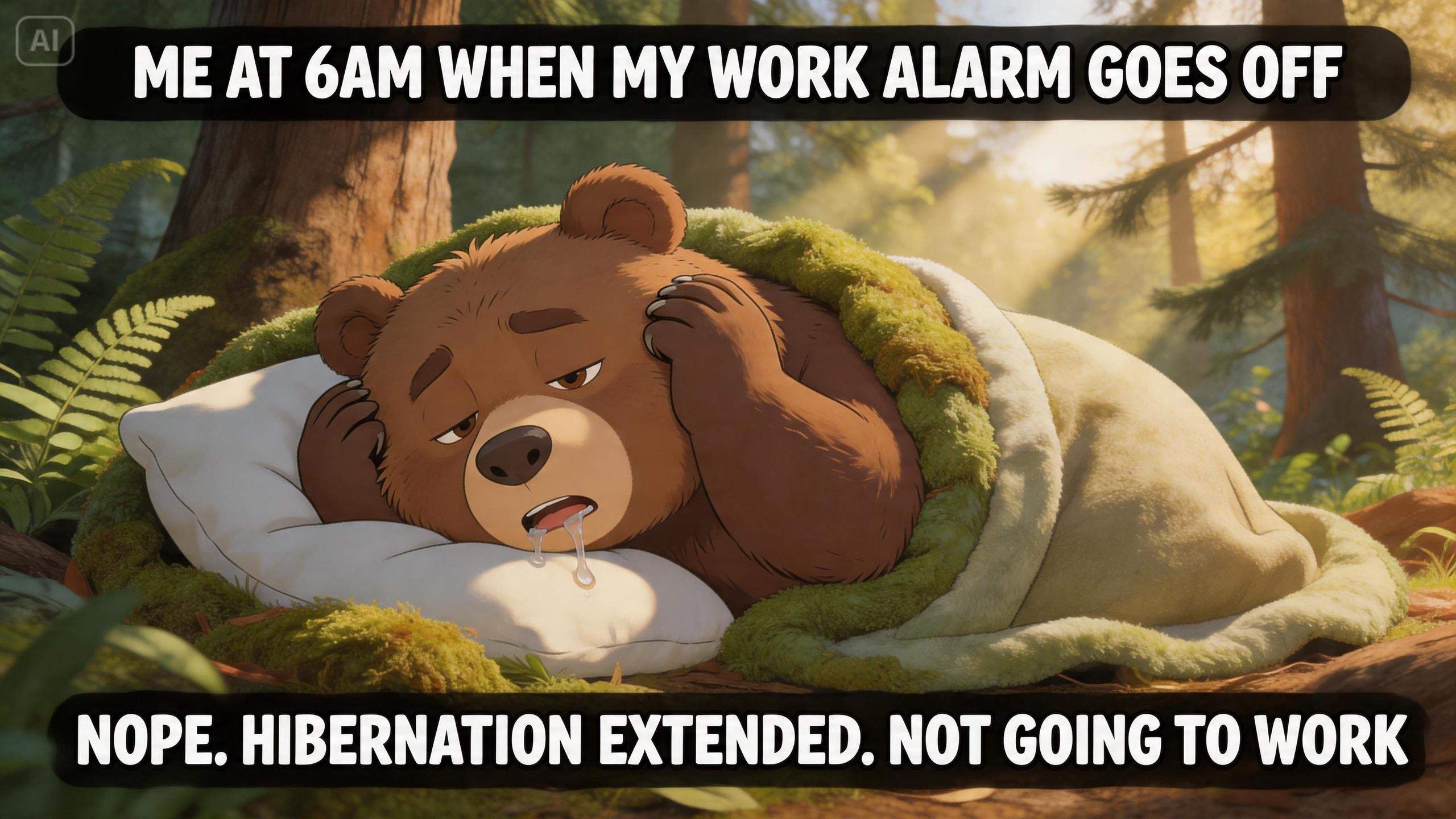 Prompt 3: Bear meme funny
