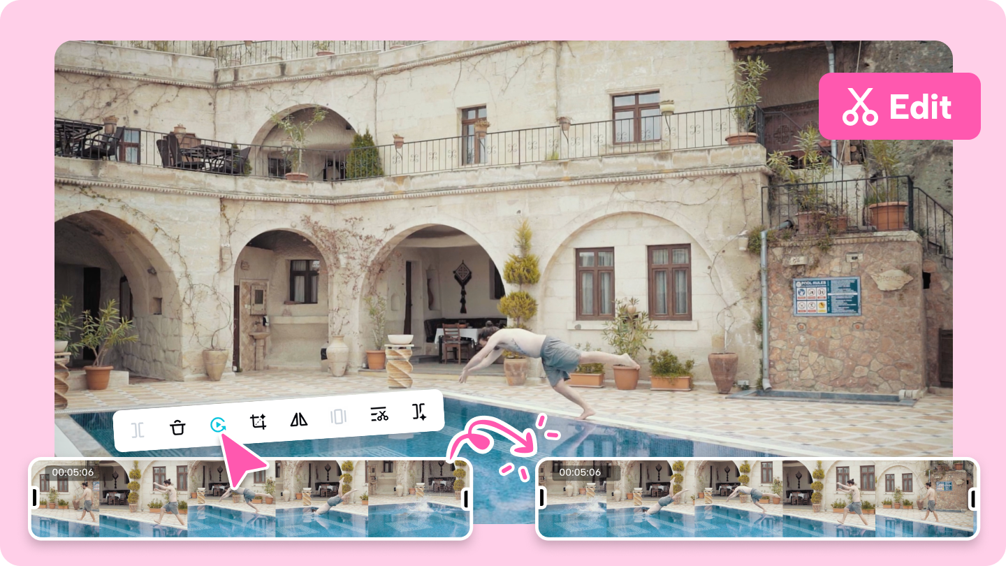 Transform visual content