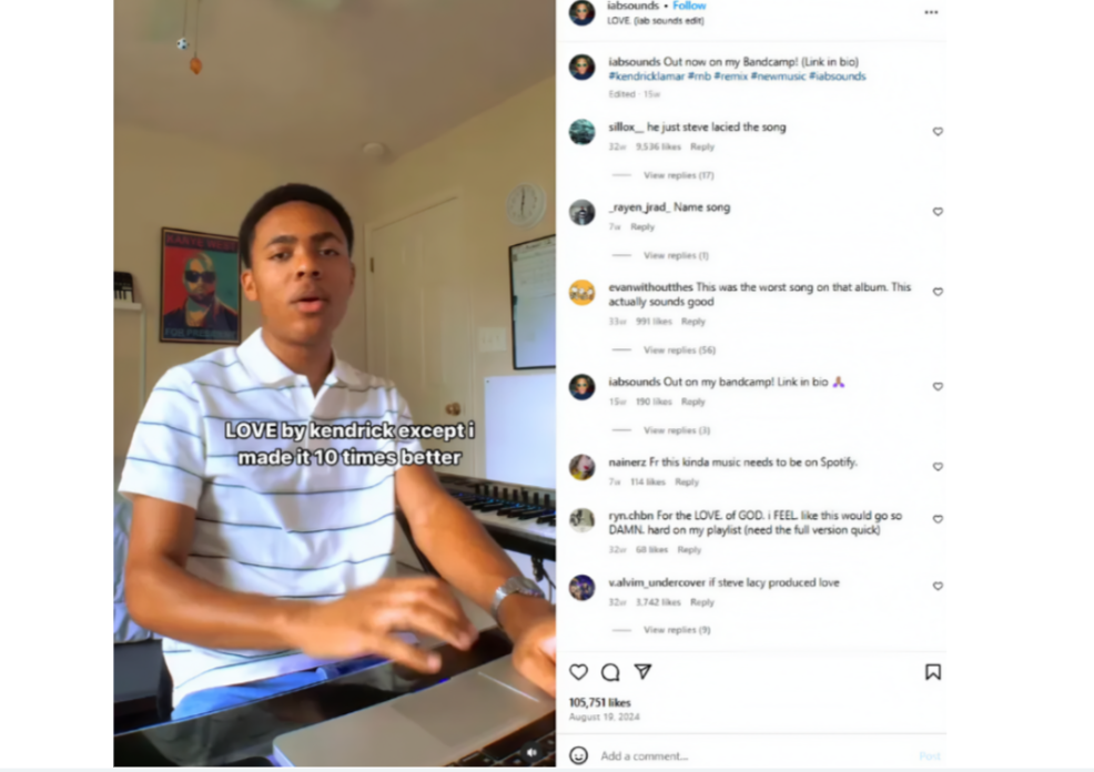 트렌드를 따라 이야기를 들려주세요