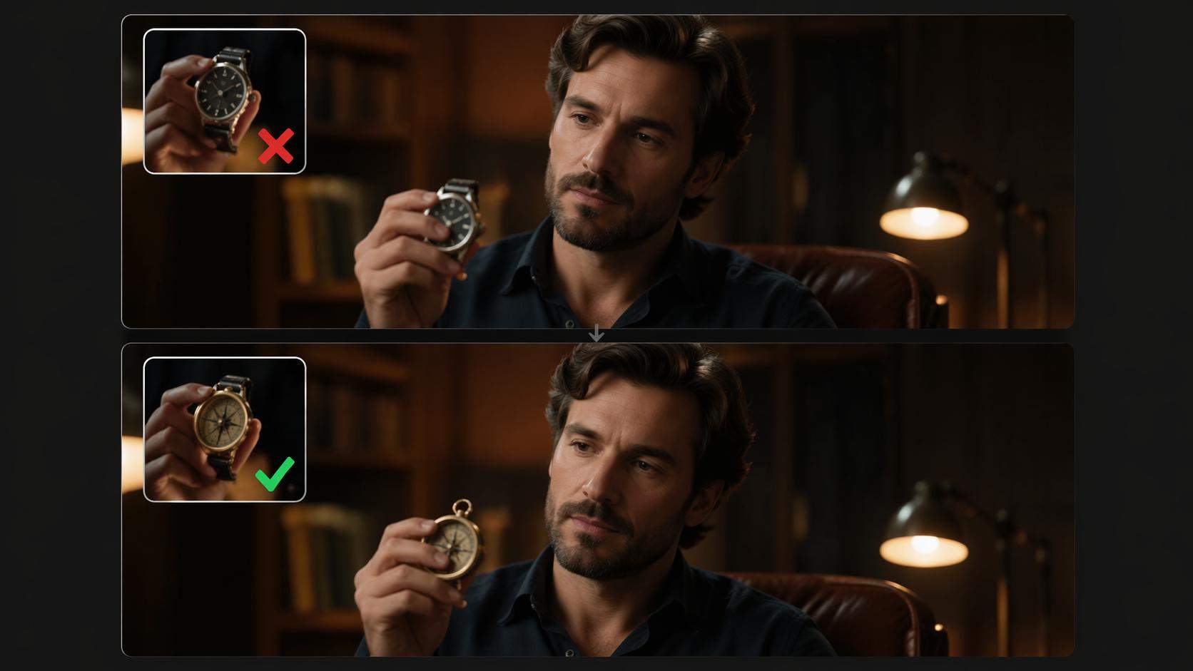 AI Video Object Correction hero image