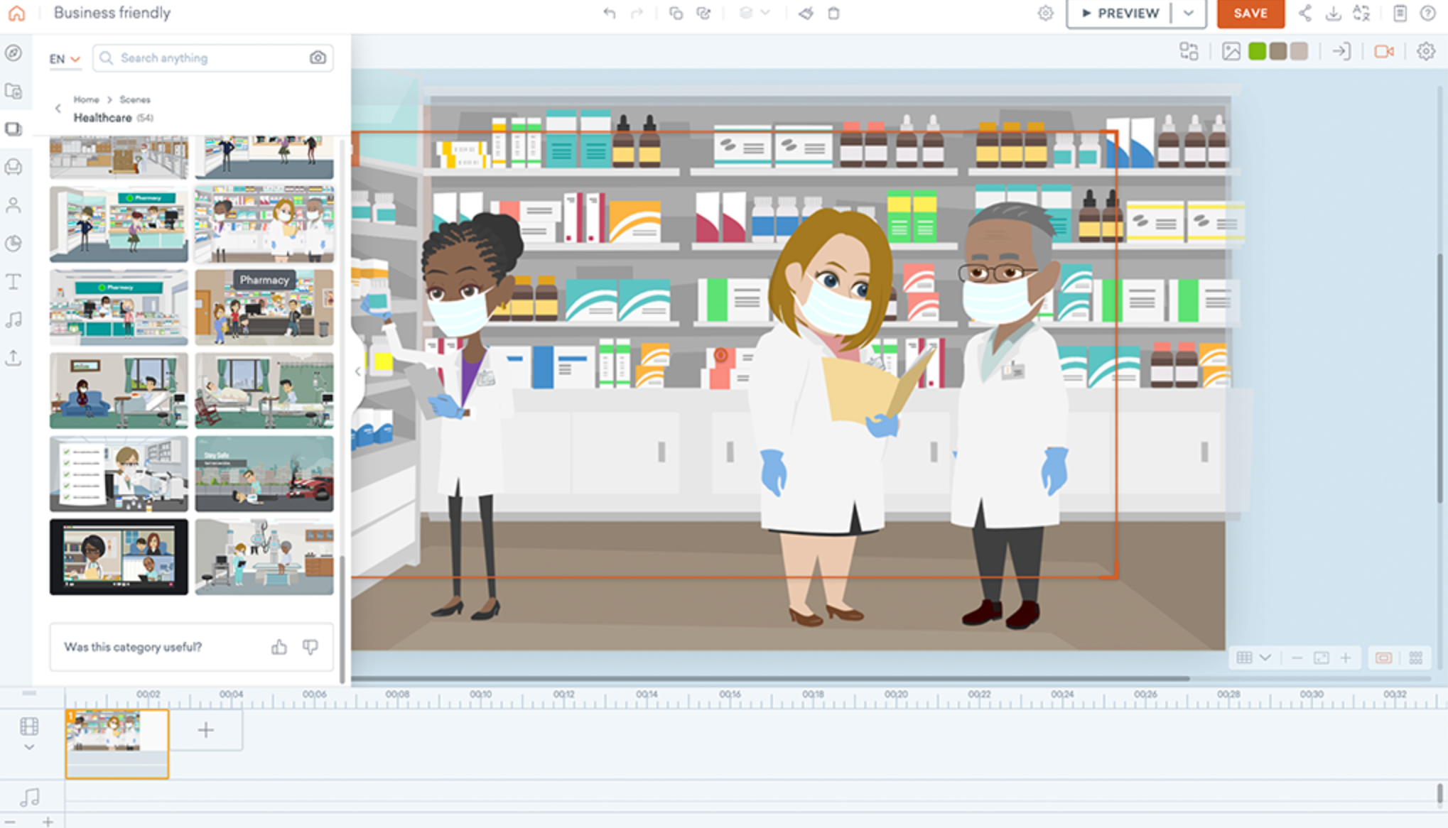 Vyond, ein Online-Tool zur Erklärung von 3D-Animationen