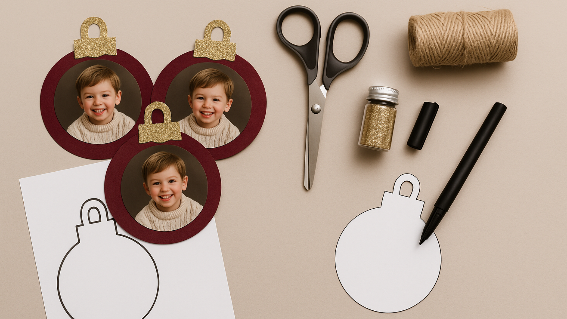 Pro tips for Christmas ornament template
