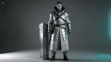 Thirty-second montage presents the complete matching set of epic fantasy characters.