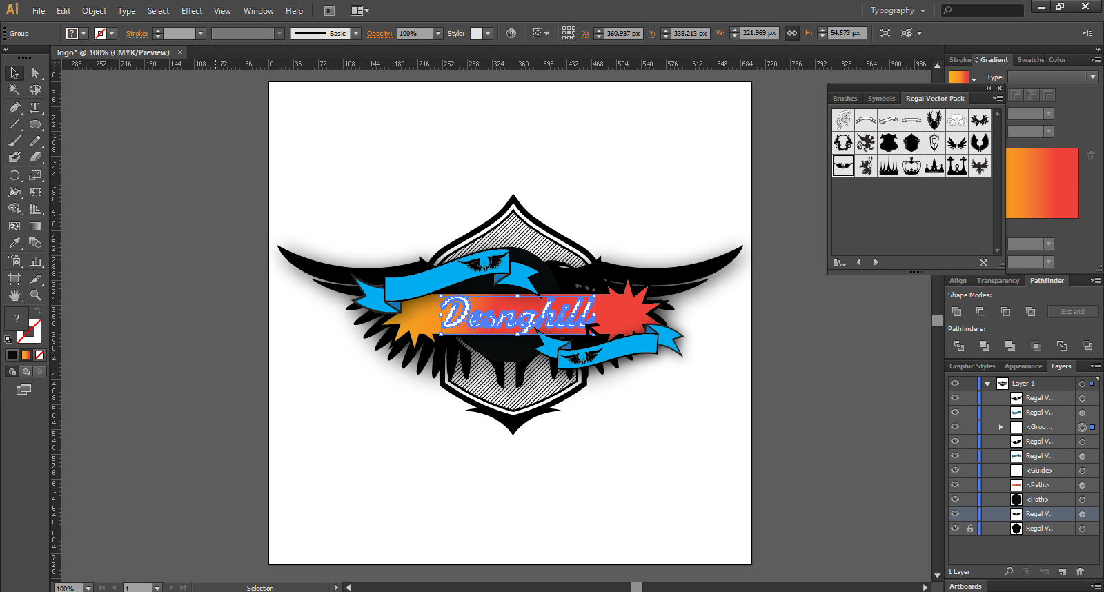 Adobe Illustrator interface
