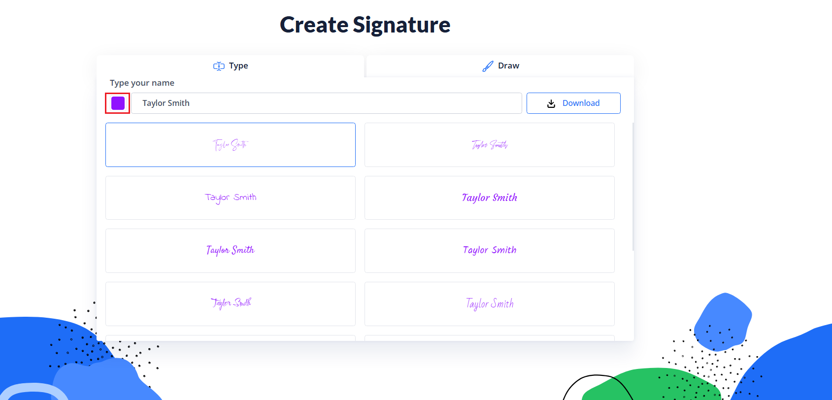 how do you make an electronic signature