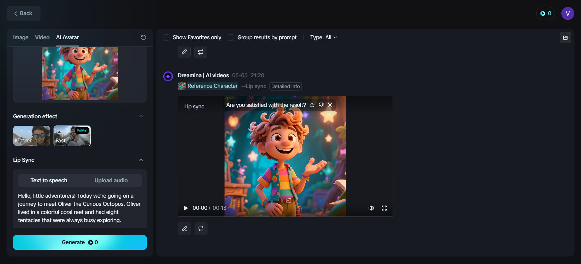 Animated storytelling for kids