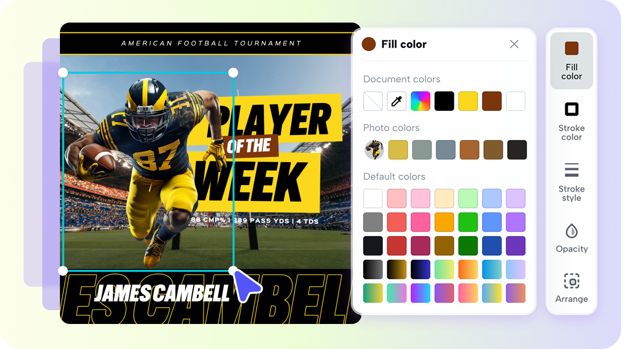 Éditeur glisser-déposer