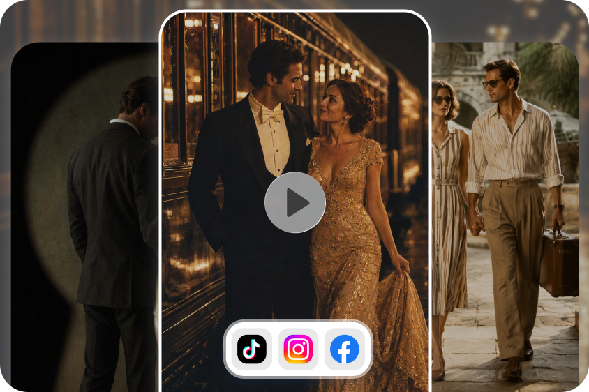 Produzione di trailer e teaser sui social media