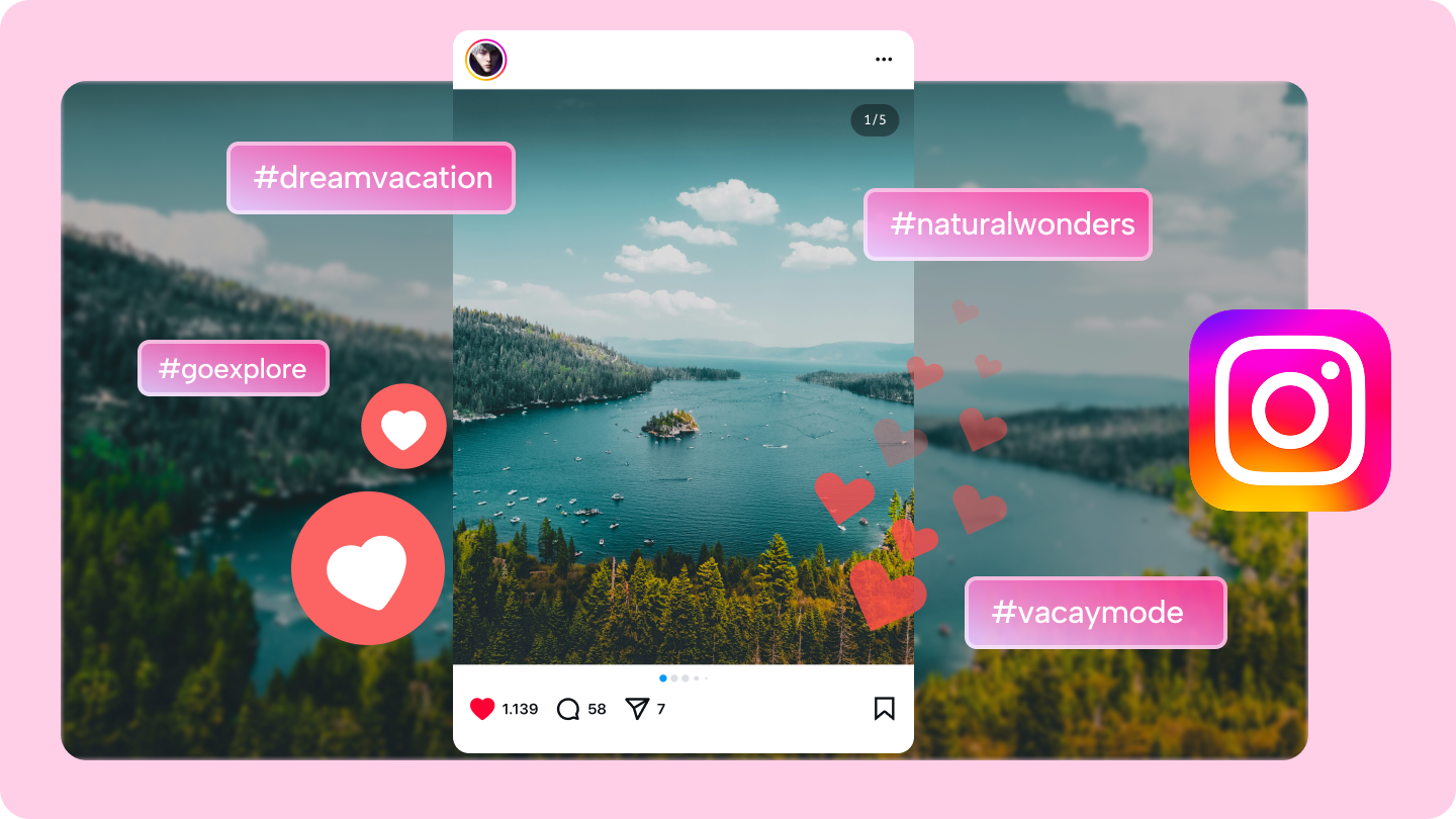 how to use hashtags on instagram
