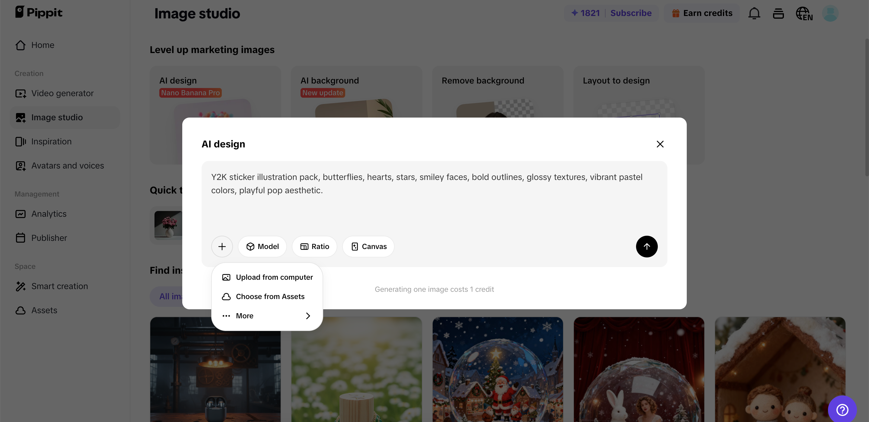 Criando imagens no estilo Y2K