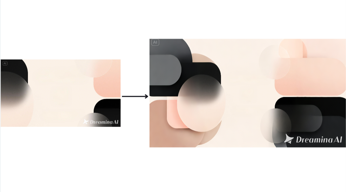 Expand feature on Dreamina