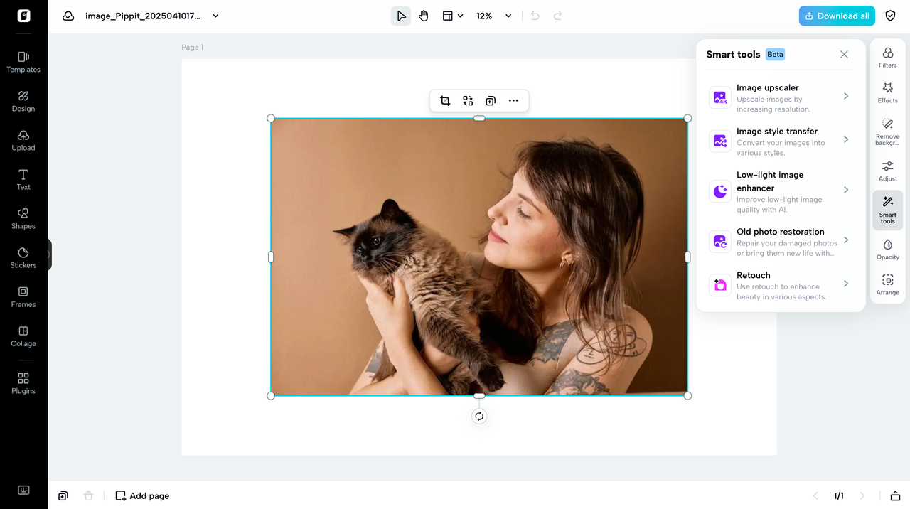 Refine your image furth