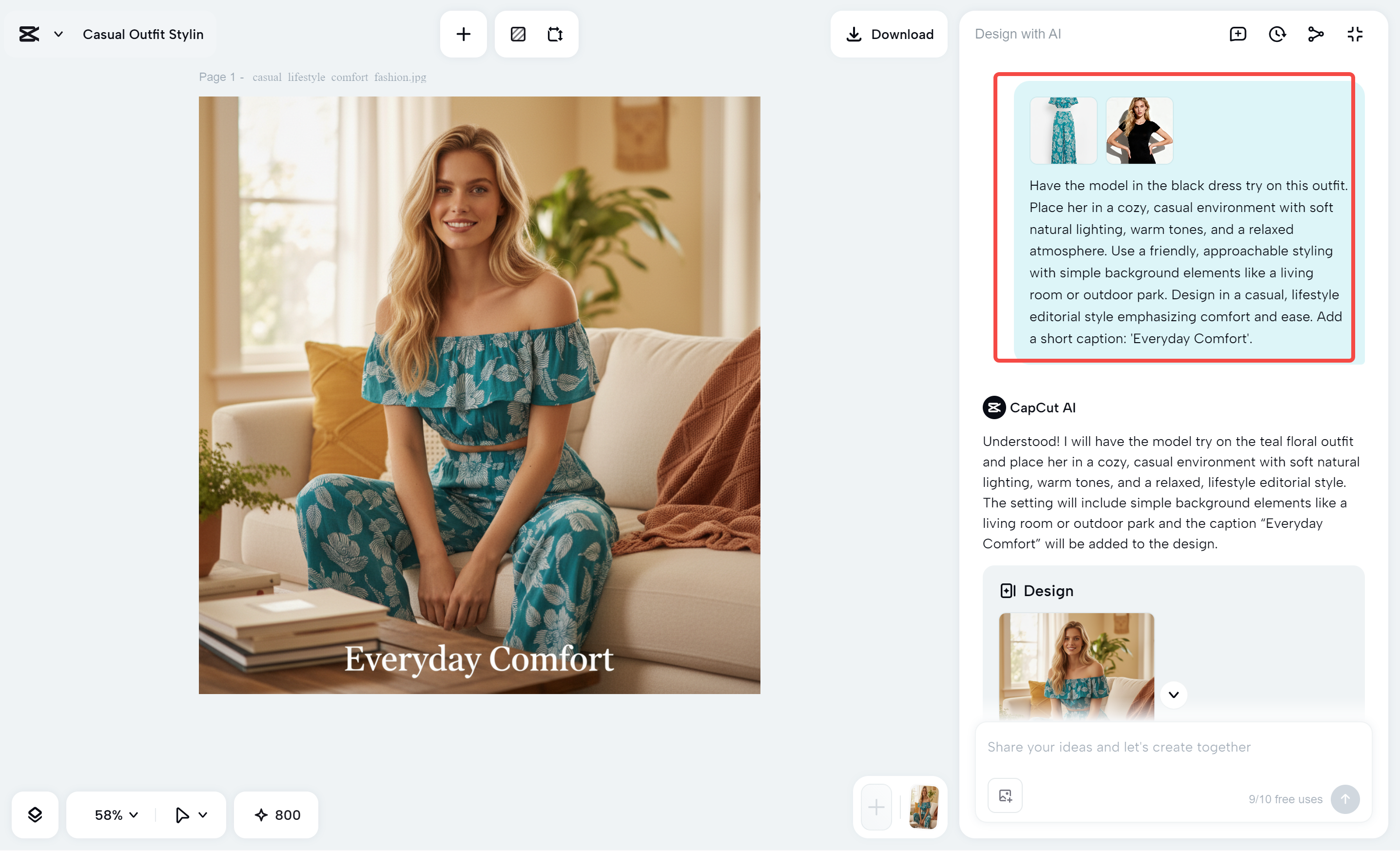 Text to image conversion