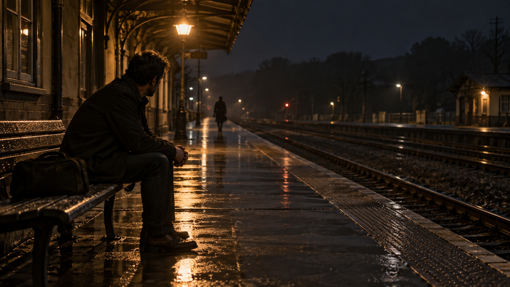 saddest song video: Empty Station After Goodbye