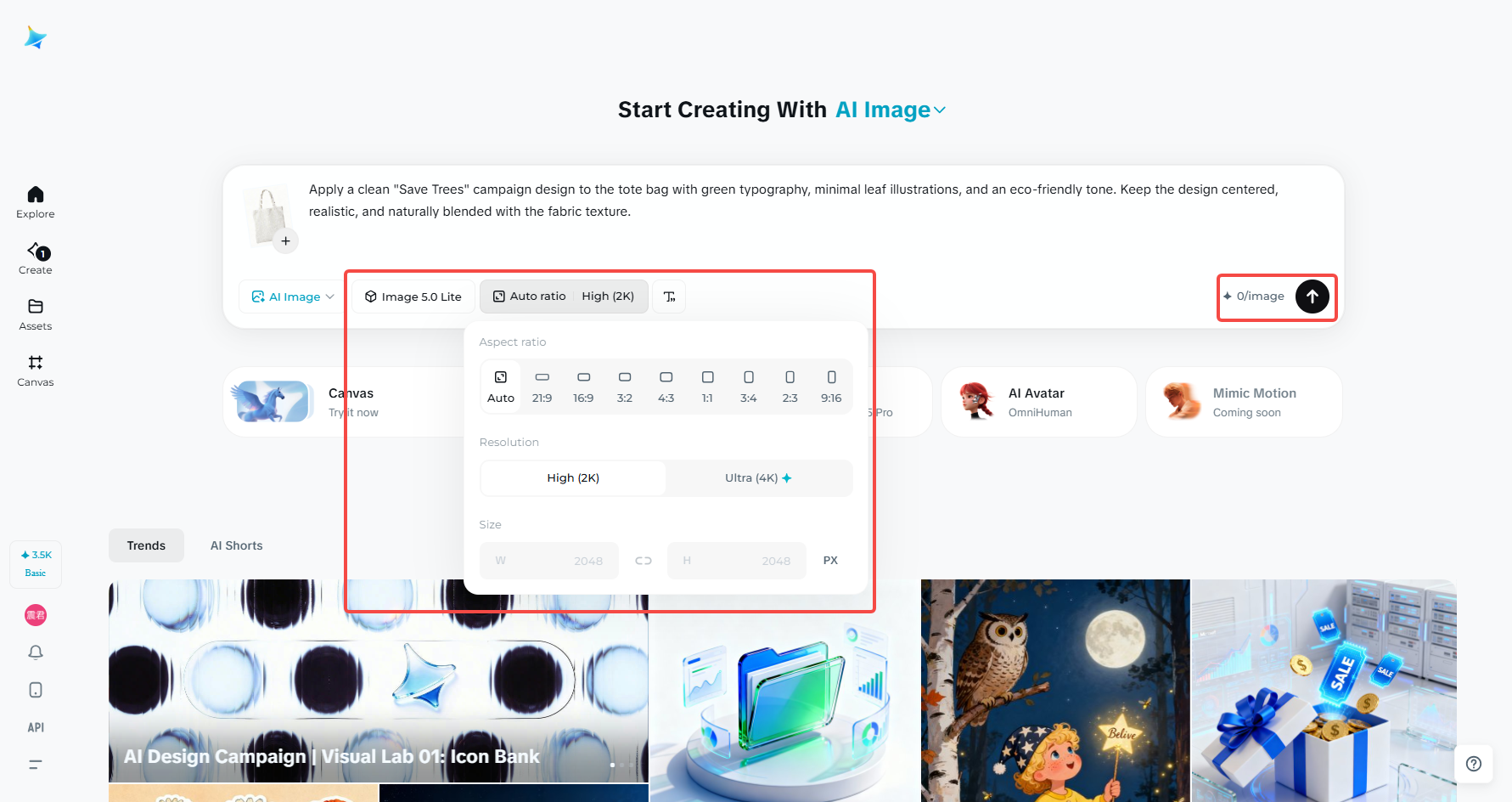 Selectați modelul și ajustați setările de ieșire