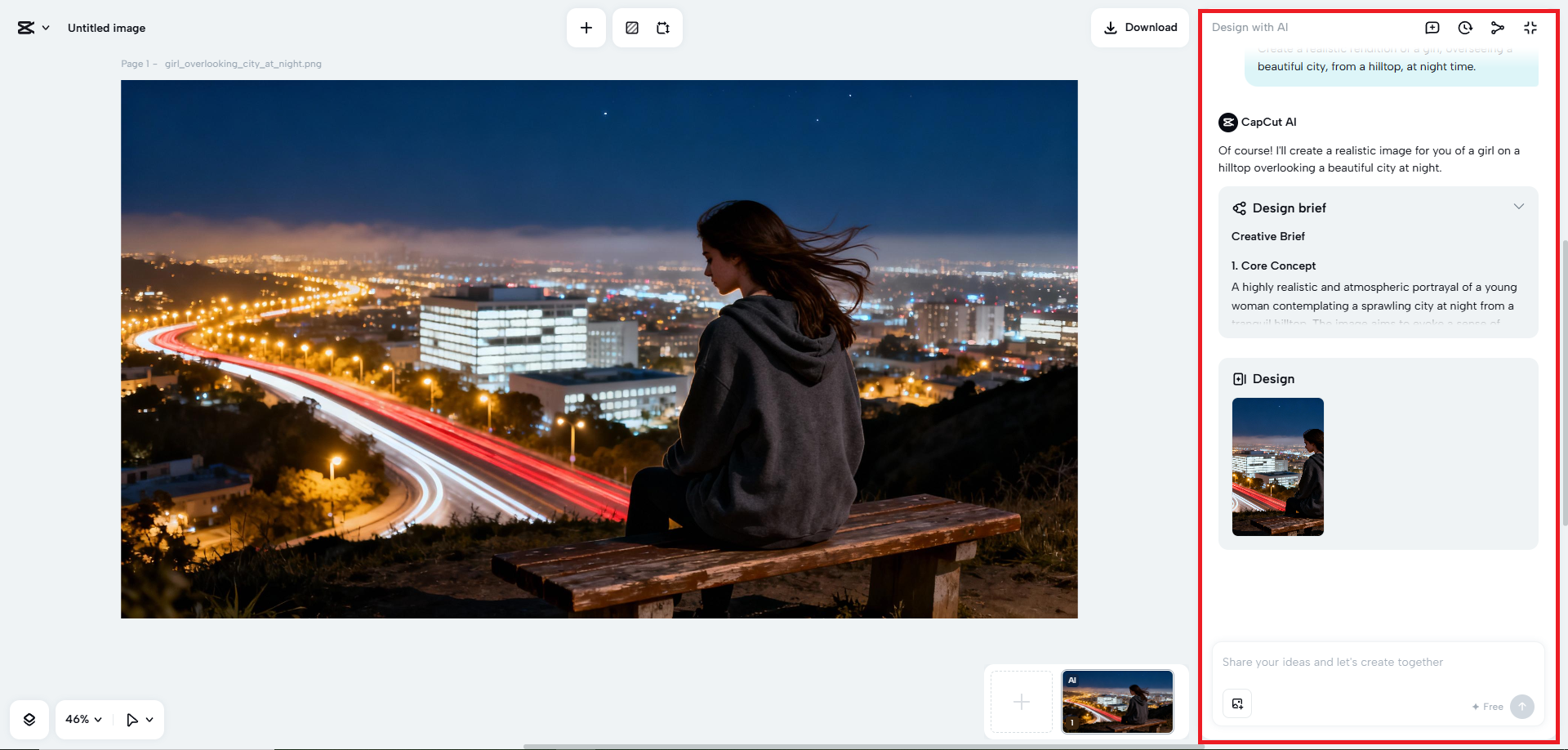 利用AI提示提升影像質量