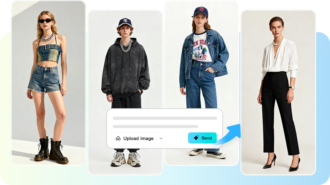 CapCut  AI outfit generator for creating realistic fashion models