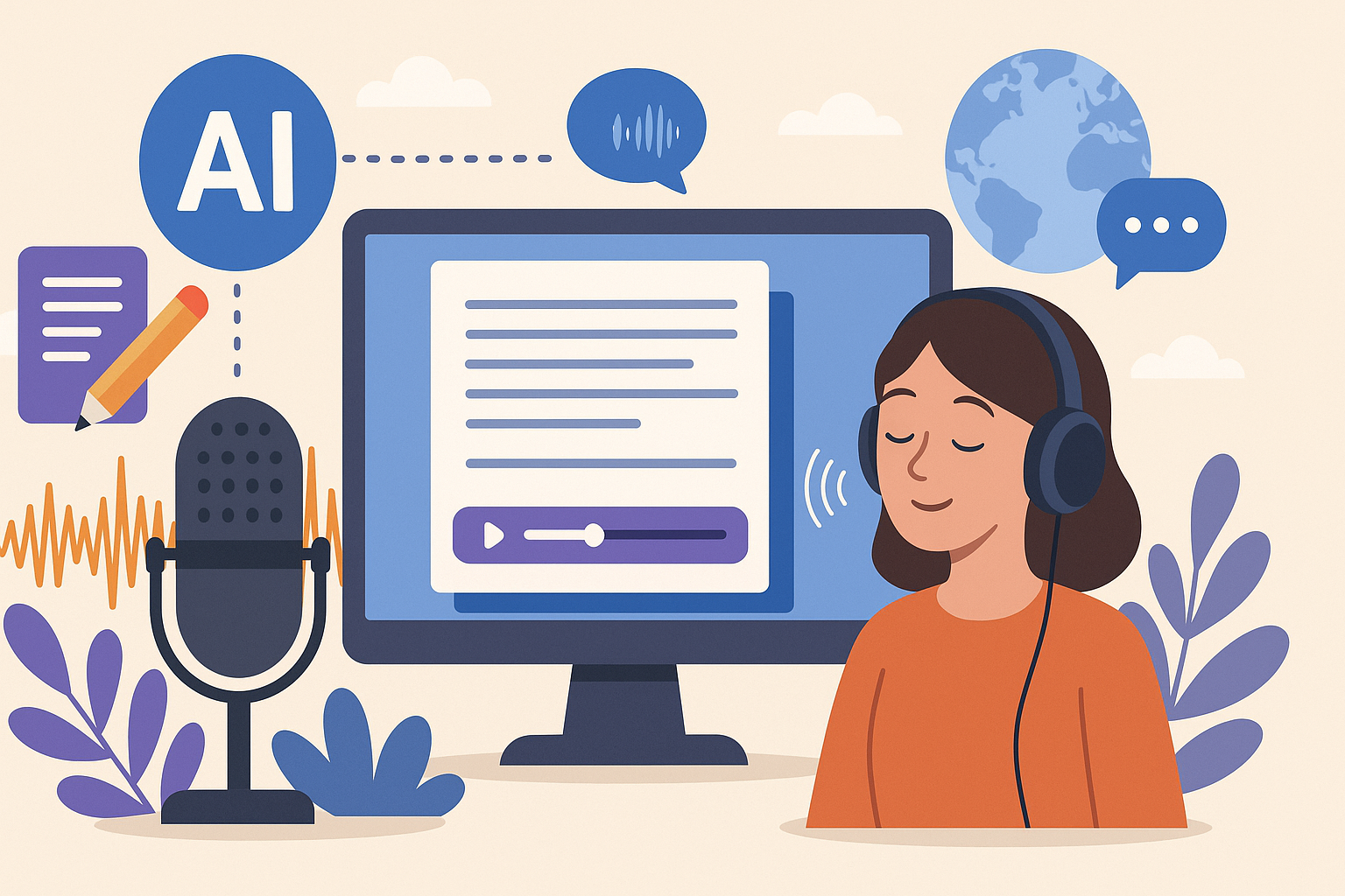 AI audio narration