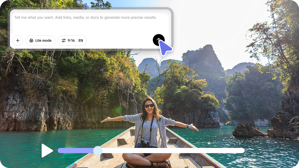 Video generator interface 