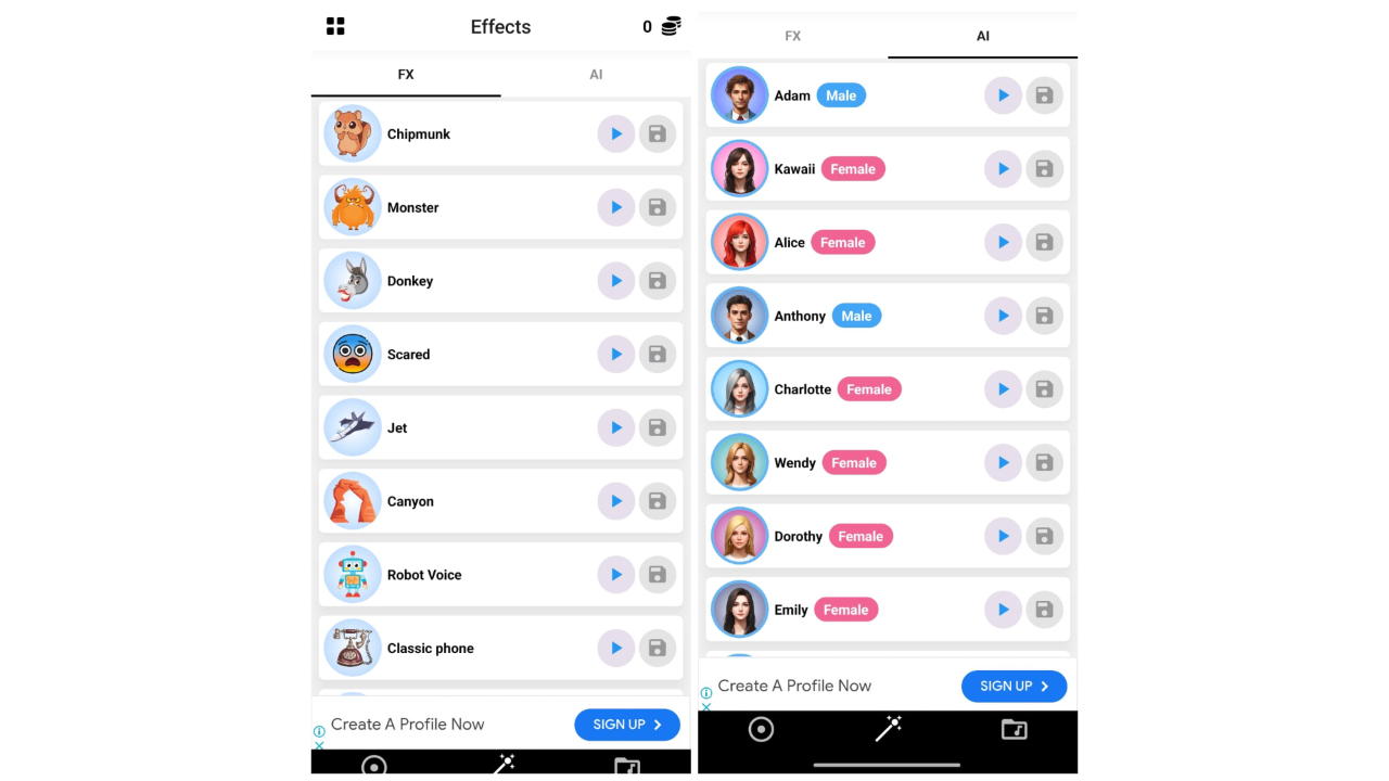 Miehen äänen muuntaminen naiseksi