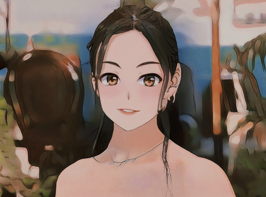 Various styles of cartoon images: Anime-inspired