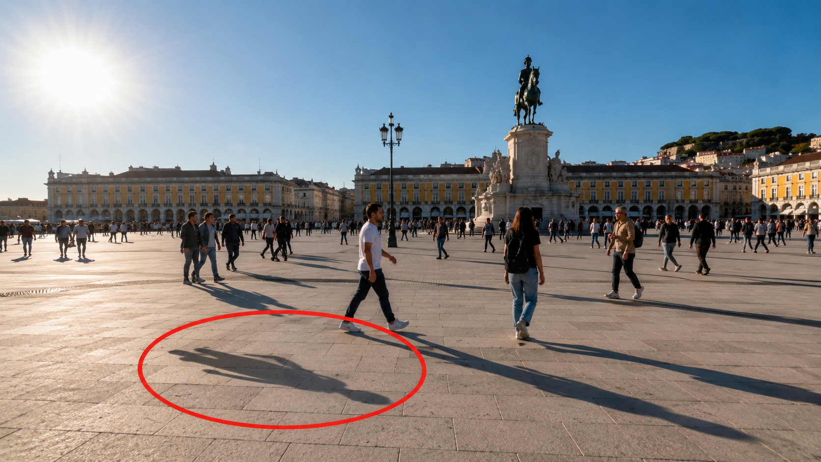 Incorrect AI shadow directions