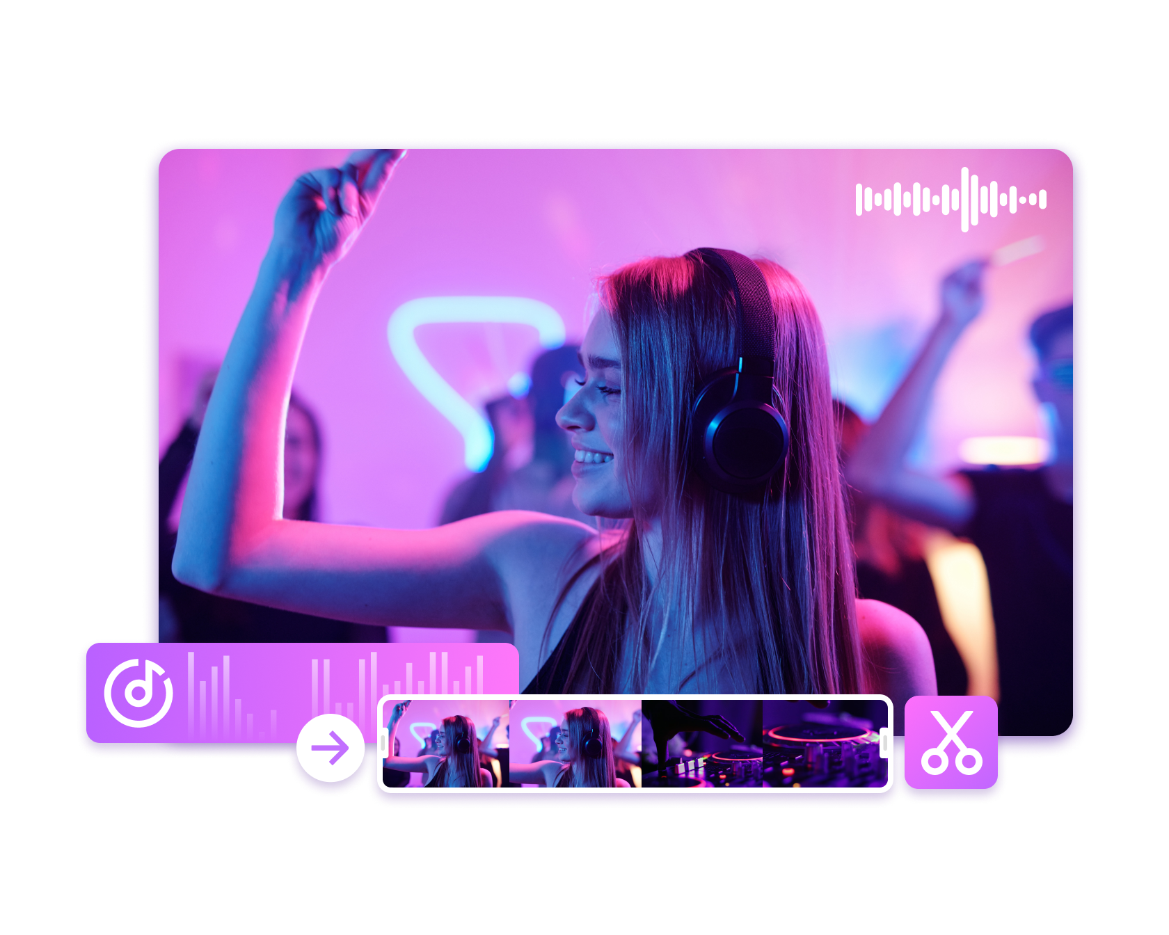 Convertidor de audio a video