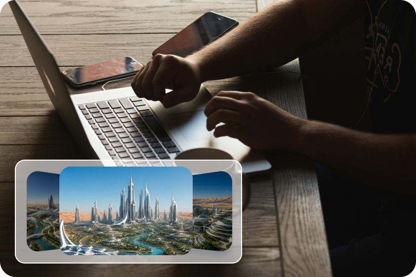 Fast and effortless creative workflow