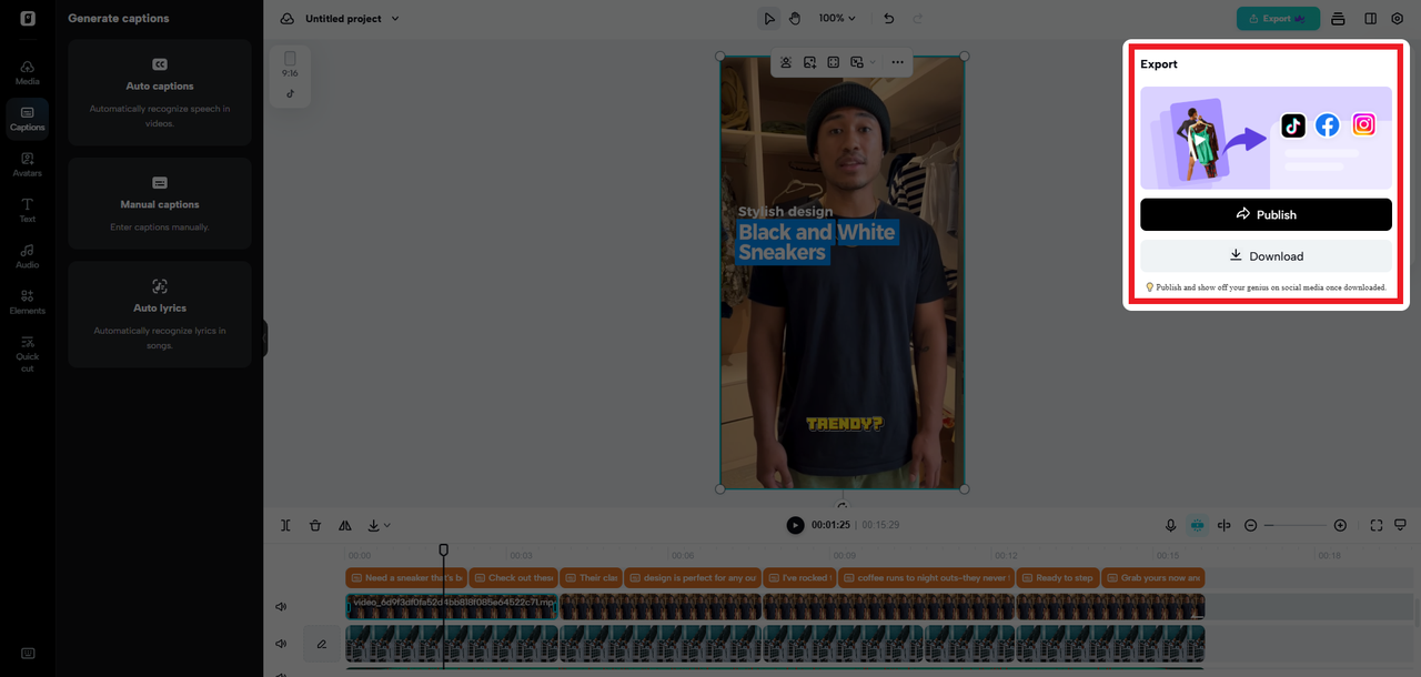 I-preview at i-export