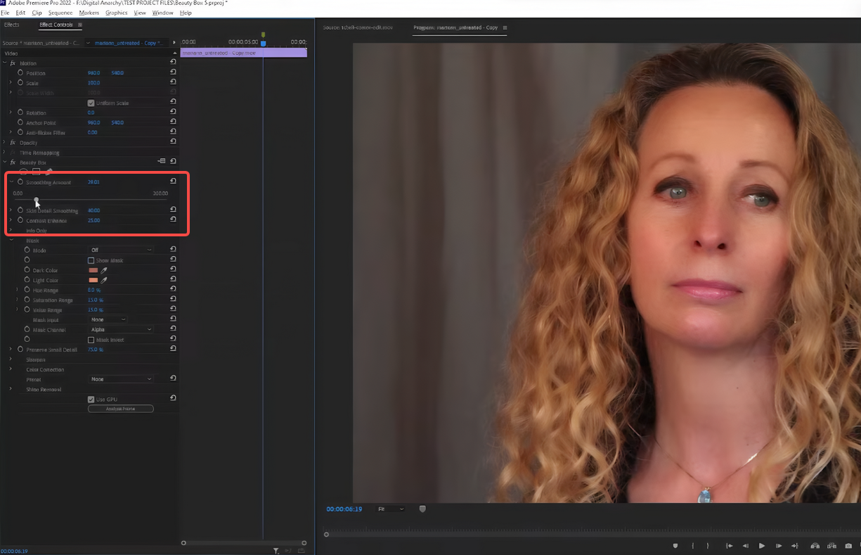 설정 미세 조정