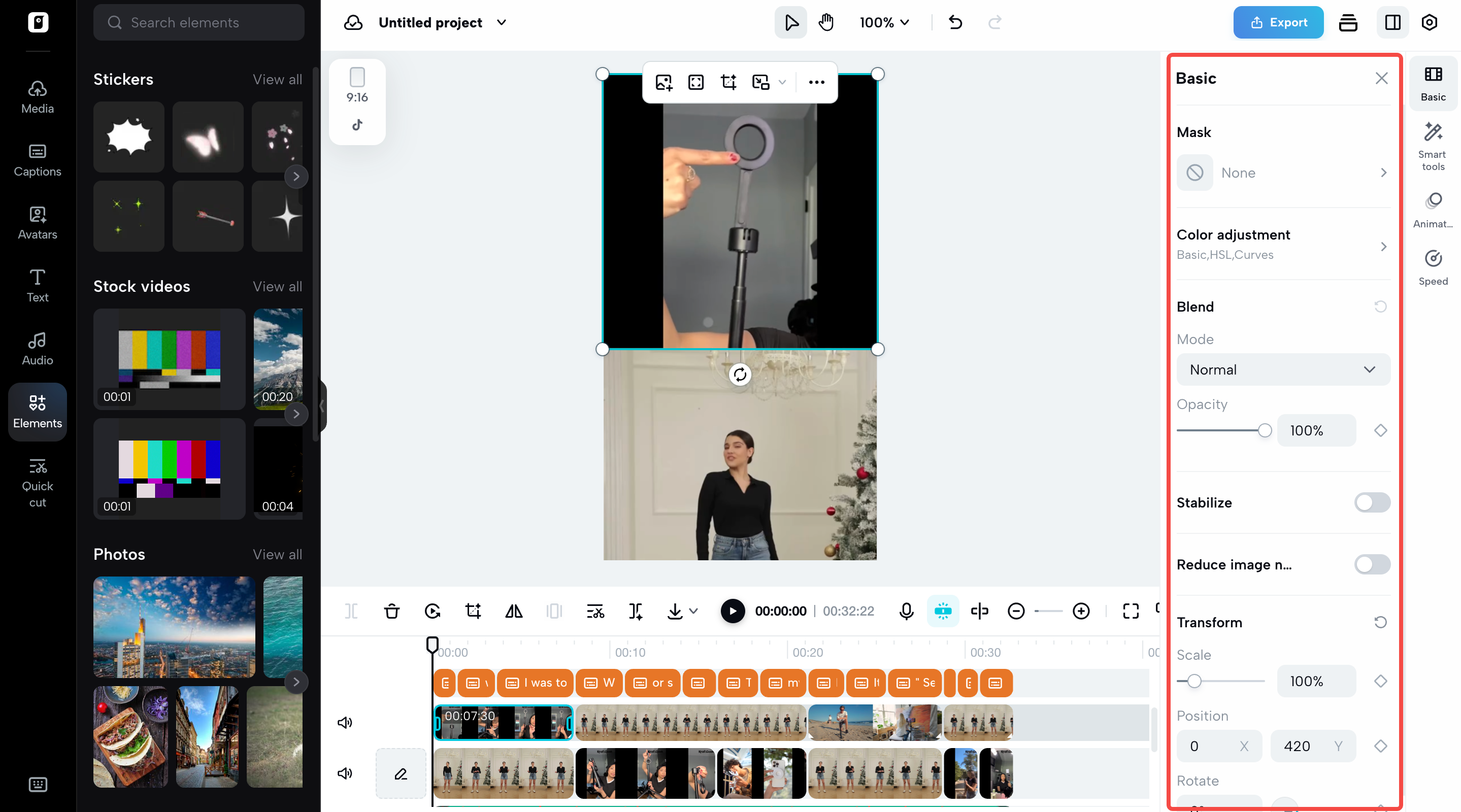Refine your video