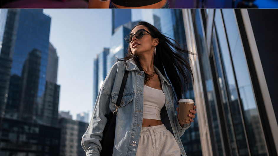 CapCut Template New Trend Girl prompt 2 original 16:9 visual