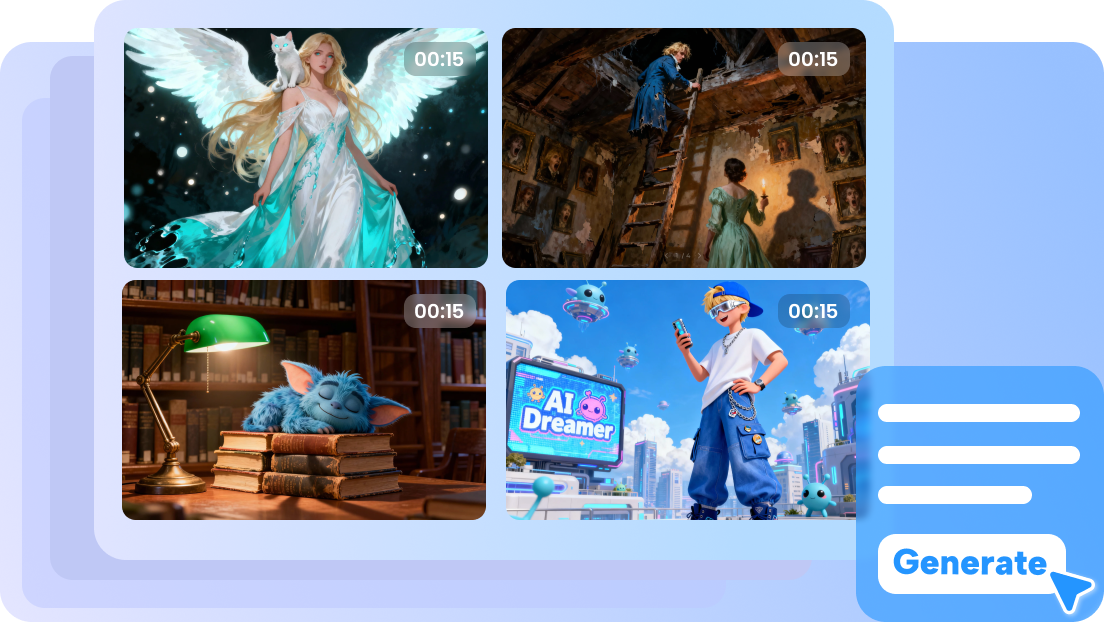 generate diverse video styles from simple text prompts