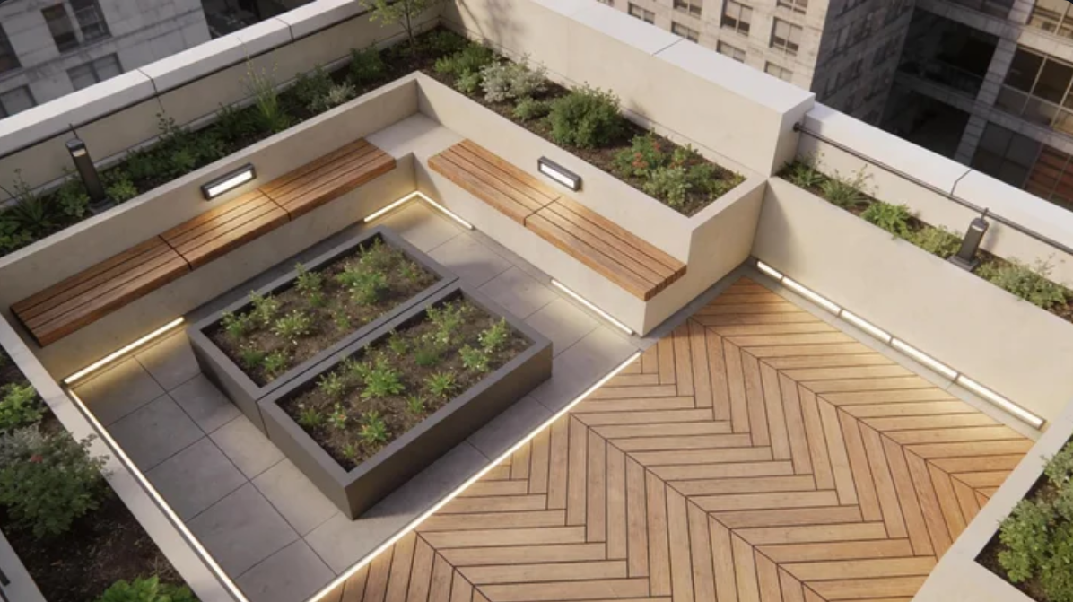 Rooftop green escape image
