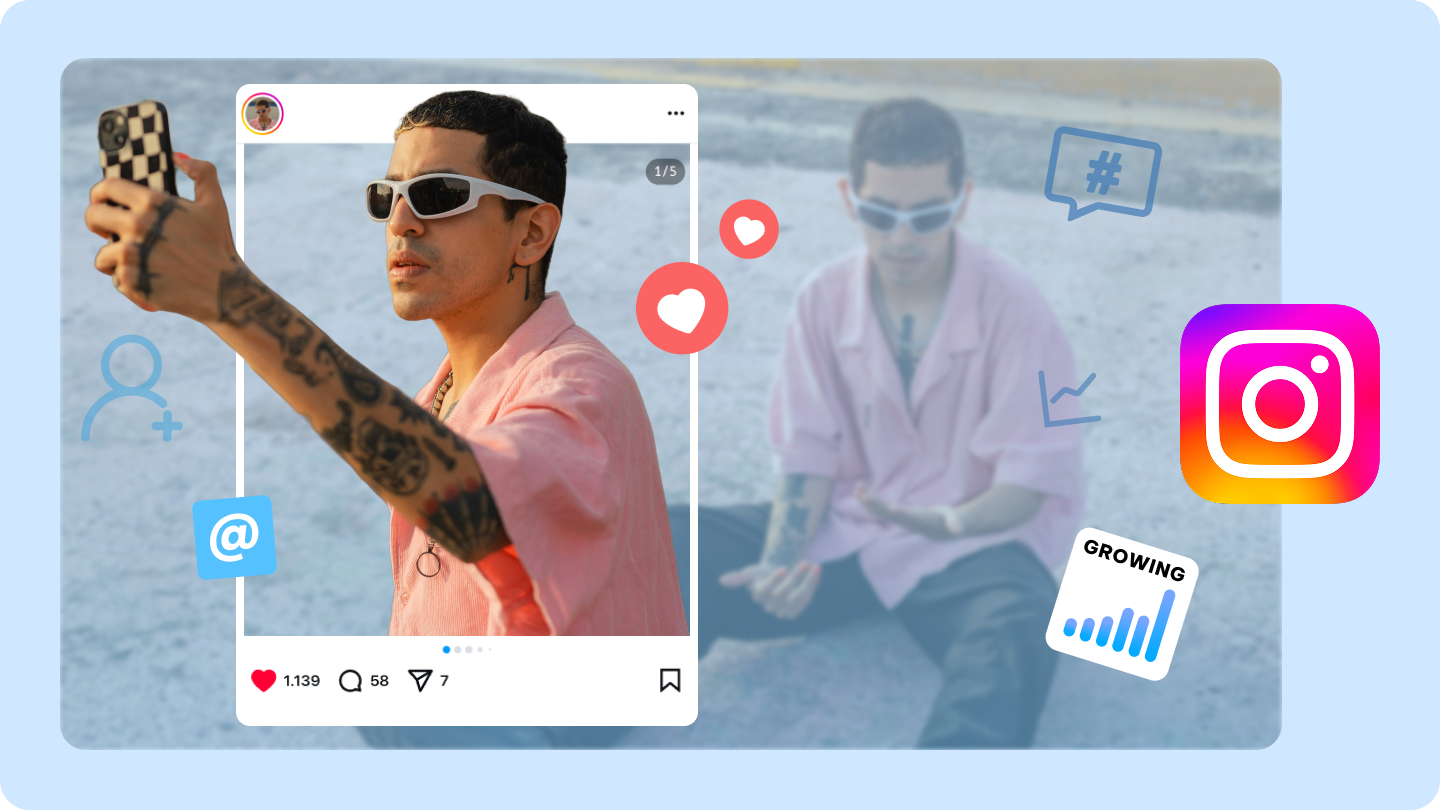 Crecimiento en Instagram