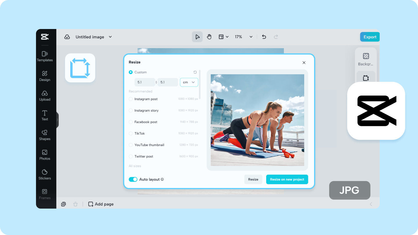 resize jpg online