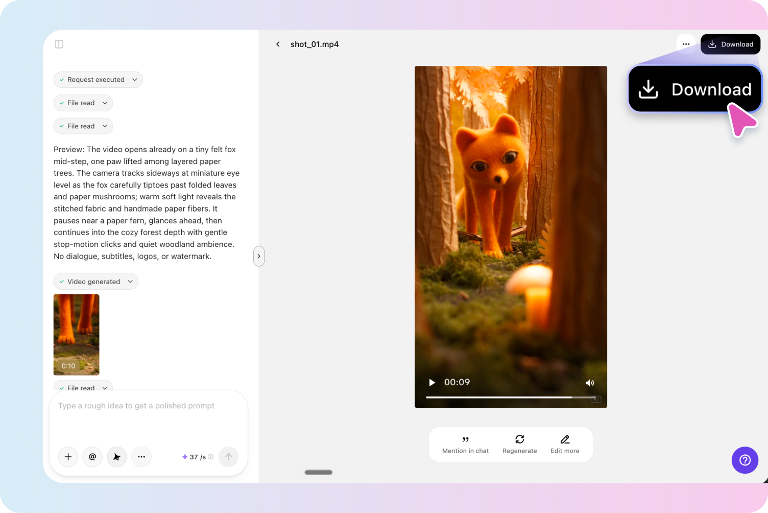 Step 3: Review, Edit, or Download