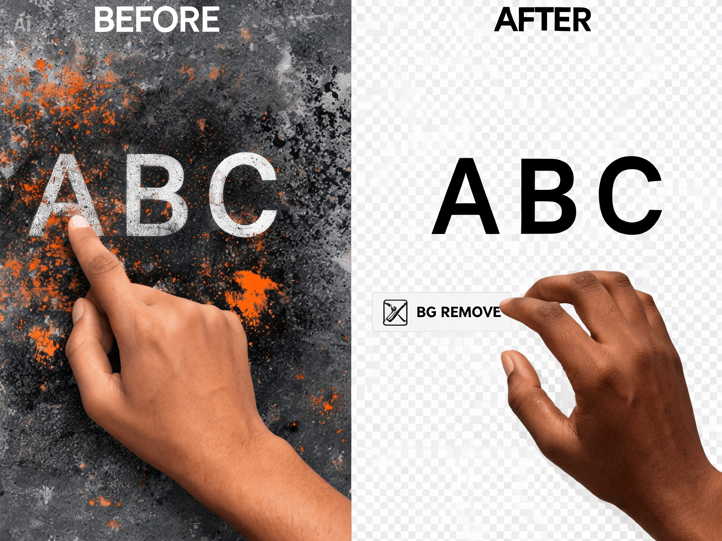 Remove Background From Text Image