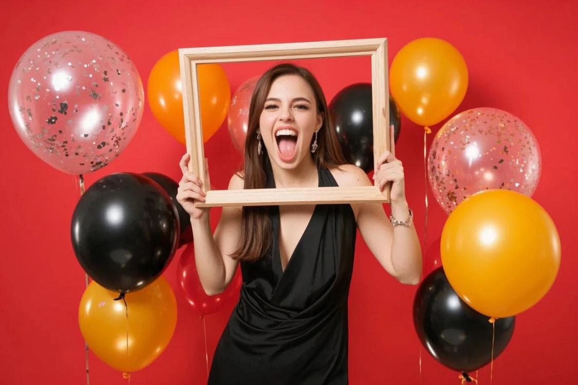 DIY photo booth picture