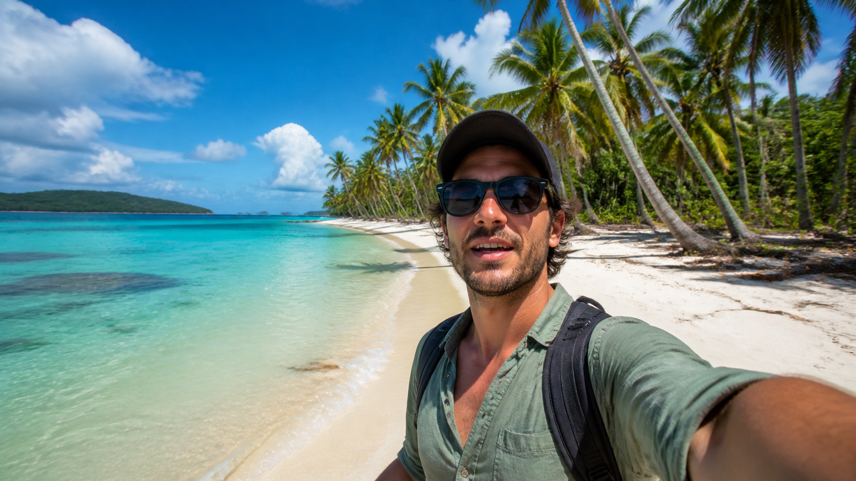 Caraibe Travel Vlog Video original 16: 9 erou vizual